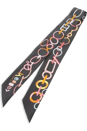Hermès 2000s Do Re Boucles bandeau scarf