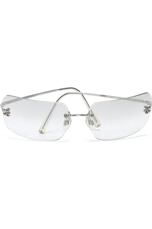 CHANEL 2000s rimless sunglasses