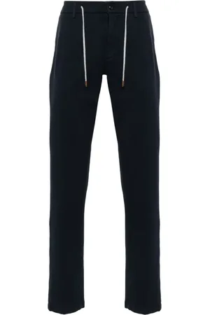 ELEVENTY Pleated tapered trousers
