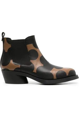 Camper Bonnie 50mm calf-suede ankle boots