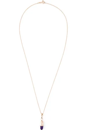 TRUE ROCKS Small pill pendant necklace