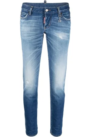 Dsquared2 Faded slim-cut jeans