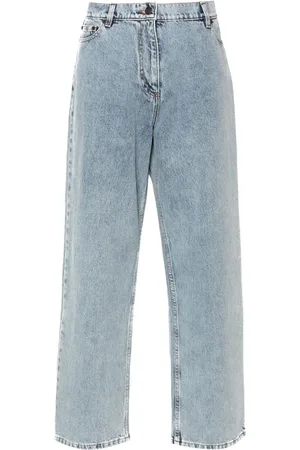 MAGDA BUTRYM Washed straight-leg jeans