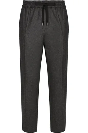 Dolce & Gabbana Drawstring-waist tapered trousers