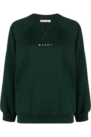 Marni Logo-print cotton sweatshirt