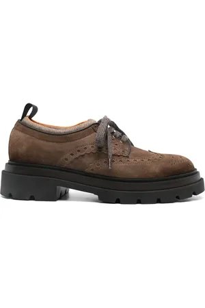 santoni Leather brogues
