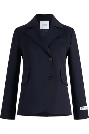 Patou Belted wool blazer