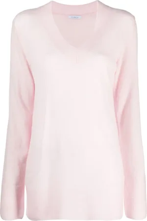 Malo Cashmere-blend V-neck jumper