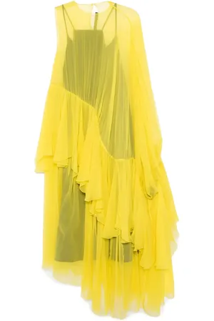 ALAINPAUL Extend ruffle dress