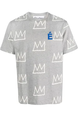 Etudes Crown-print organic cotton T-shirt