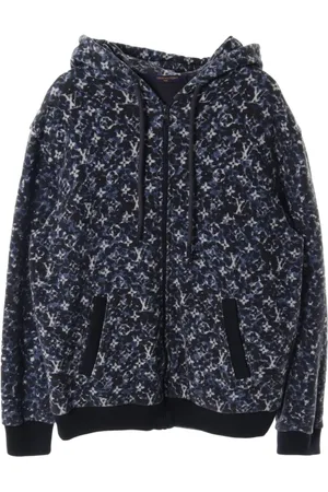 LOUIS VUITTON 2010s Monogram zip-up hoodie