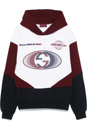 Gucci Jersey-texture cotton hoodie