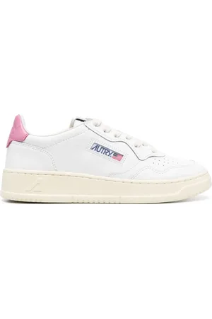 Autry Action lace-up leather sneakers