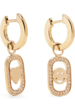 Sydney Evan 14kt yellow Icon diamond earrings
