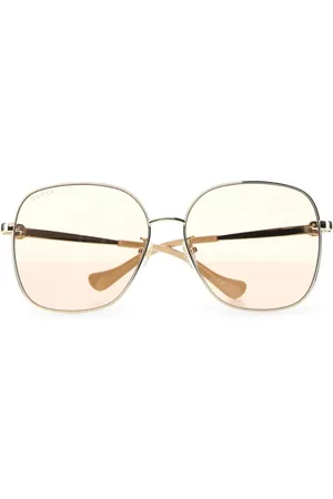 Gucci Tinted oversize-frame sunglasses