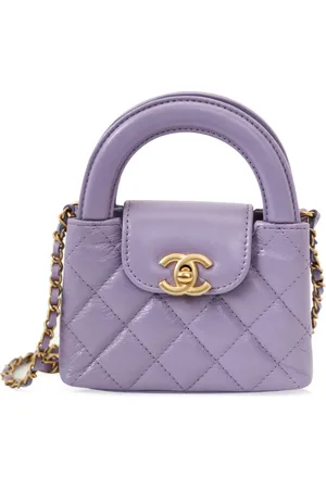 CHANEL Mini Kelly diamond-quilted handbag