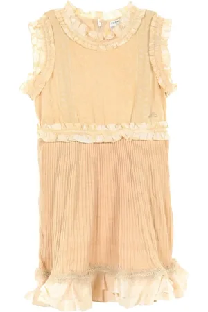 CHANEL 1986-1988 ruffled minidress