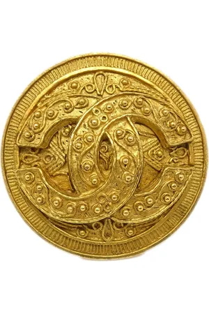 CHANEL 1994 CC sun brooch