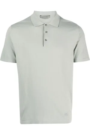 corneliani Short-sleeve cotton polo shirt