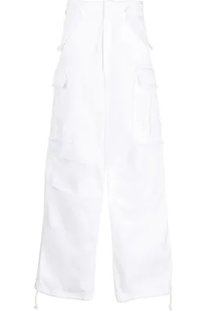 DARKPARK Ripped-detail wide-leg trousers