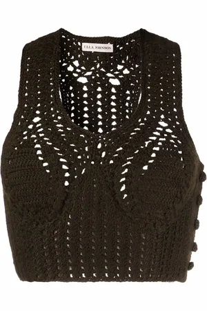 ULLA JOHNSON Belle knitted bra top