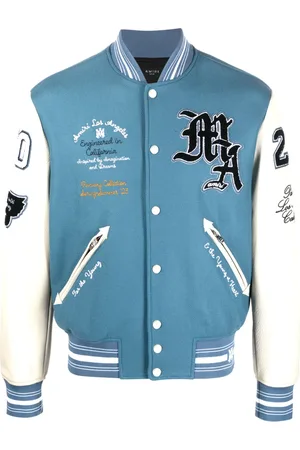 AMIRI Patch-detail varsity jacket