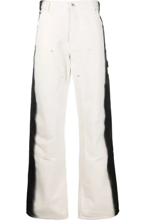 Heron Preston Gradient-print wide-leg trousers