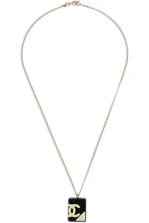 CHANEL 2005 Cambon Ligne pendant necklace