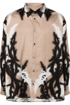 Etudes Illusion thorn-print shirt