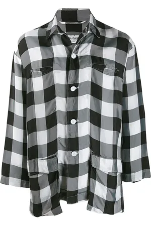 Comme des Garçons Lightweight checked shirt