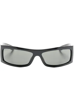 Gucci Rectangular-frame sunglasses