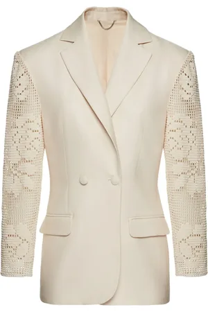 MAGDA BUTRYM Crochet lace blazer
