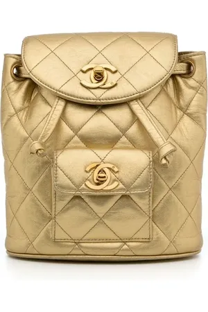 CHANEL 1992 Duma diamond-quilted backpack