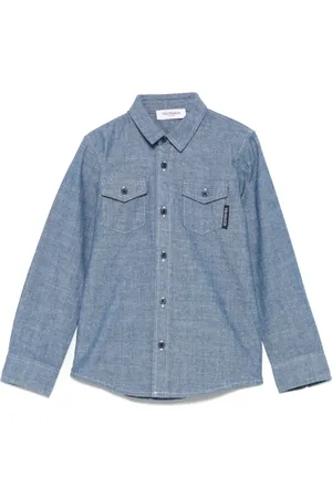 Trussardi Logo-tag shirt