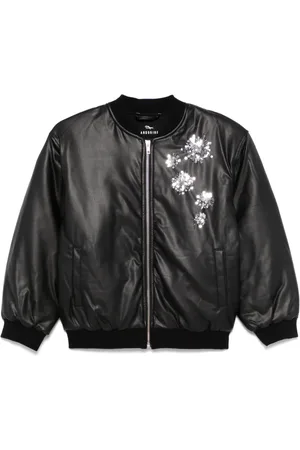 Le pandorine Sequin-embellished bomber jacket