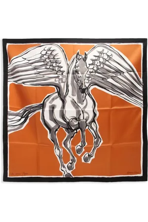 Hermès 2010s Carres 90 Libre Comme Pegase scarf