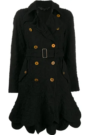 Comme des Garçons 2000s quilted double-breasted coat
