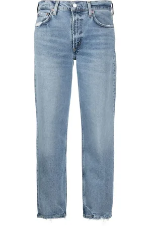 AGOLDE Kye cropped straight-leg jeans