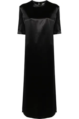 Loulou de Saison Silk-blend maxi T-shirt dress