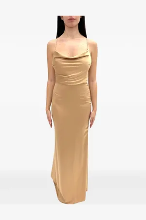 ACTUALEE Cowl-neck dress