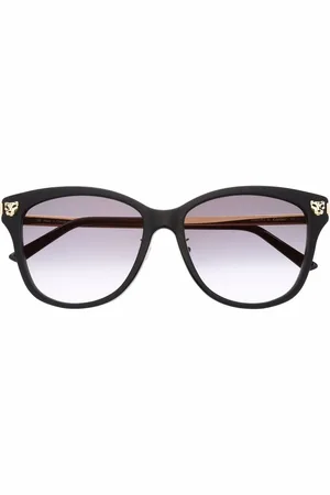 Cartier Panthère de Cartier round-frame sunglasses