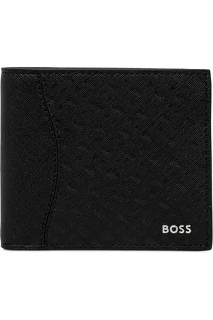 HUGO BOSS Textured bi-fold wallet