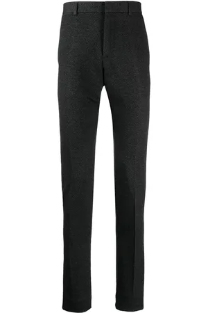 Gucci Herringbone pattern tailored trousers