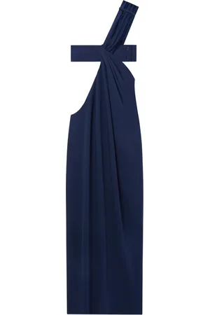 Courrèges Twisted draped dress