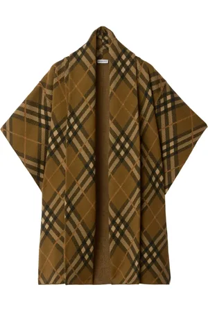 Burberry Checked cape
