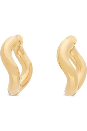 CHARLOTTE CHESNAIS Wave hoop earrings