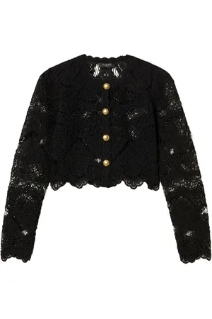 Twin-Set Crochet-knit jacket