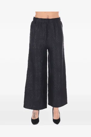 MEIMEIJ Patterned-jacquard trousers