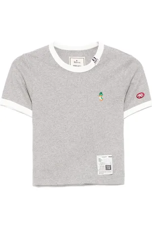Maison Mihara Yasuhiro Embroidered logo T-shirt