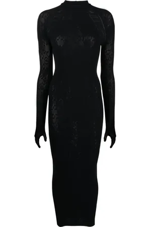 Wolford X Simkhai warp-knit logo maxi dress